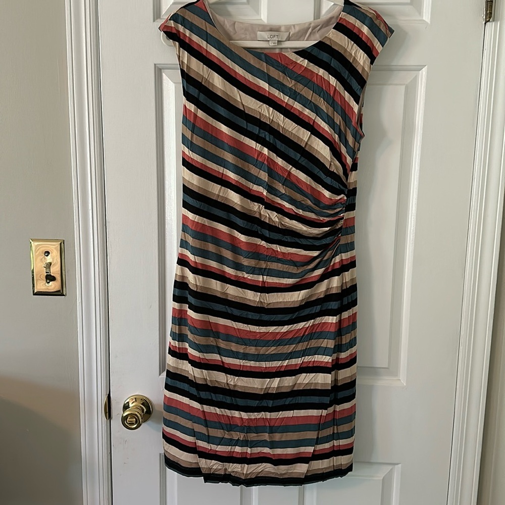 Loft striped dress